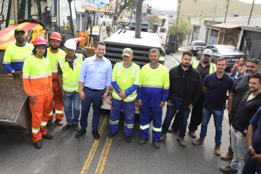 Santo André lança Meu Bairro Novo, maior programa de recapeamento da história da cidade
